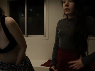 enmarchenoire spectacular slut strokes her clit