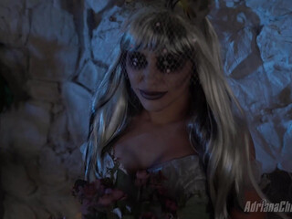 AdrianaChechik hot hottie sucking dildo