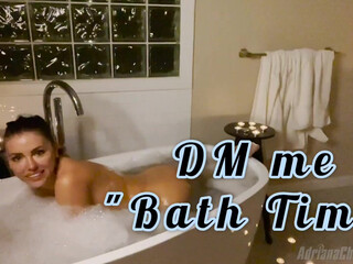 AdrianaChechik loud bitch hammering pussy with phallus