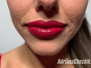 AdrianaChechik chick in stockings erotic masturbates