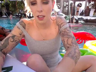 abbeyrhode slutty bitch masturbates pussy