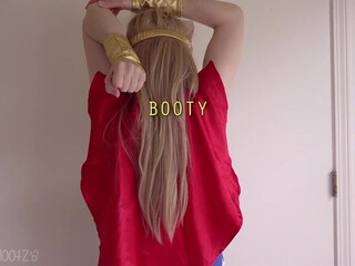 Legendarylootz big breasted harlot massages nipples