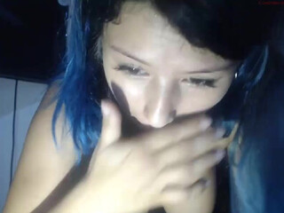 sahorix busty babe caresses nipples