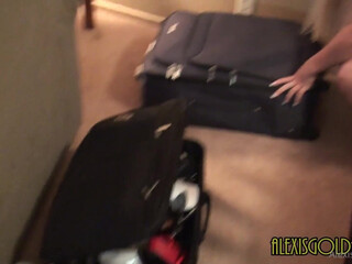 alexisgoldenxxx  slut fucks the cap with his fingers