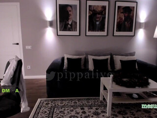 pippalee openwork babe masturbates cap