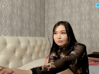 korean_min elegant slut takes off her underwear