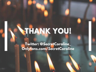 Secretcoraline blonde with cool ass shows wide anus