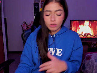 catalella big breasted female rubbing  pussy