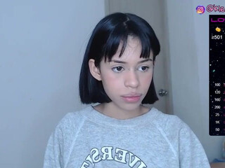 kalinuby playful girl without panties in an adult show