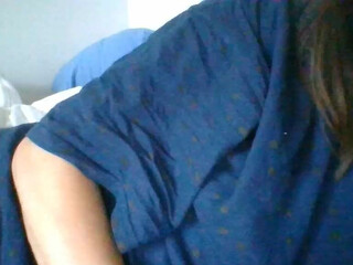 mary gorgeous blonde caresses boobs