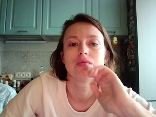 monika_and_max blonde slut caresses shaved cunt