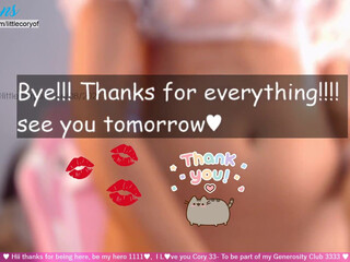 little_cory new show show with pussy petting online