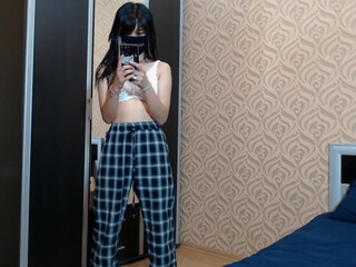 kumiko_tenshi new dildo petting promo video