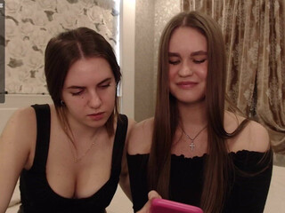 selesta_diaz slim blonde beauty poses in underwear