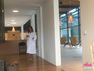 avamoorex busty  cam girl  masturbates cunt