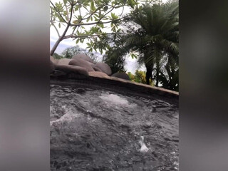 lilu_moon sexy brown hair caresses shaved holes