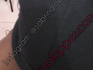 Sabrina Loppes  naughty babe caresses vaginal hole