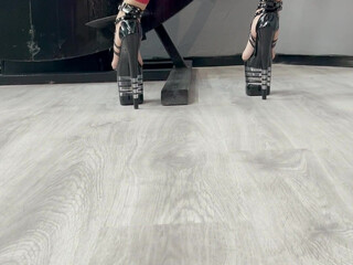 mistressiside  wonderful caret caresses shaved holes