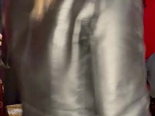 mistressiside  mature bitch fucks both slots hard