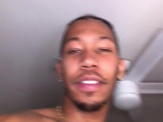Ricky Johnson  wet rubbing  with very beautiful lips