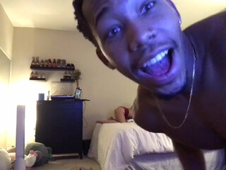 Ricky Johnson  nacktes sexy model wird von der klitoris gespielt