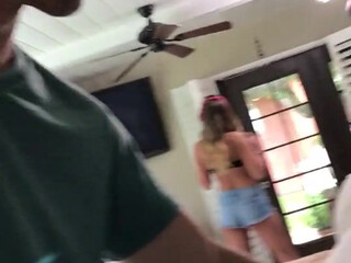 Ricky Johnson  usa student fucks a dildo in the ass