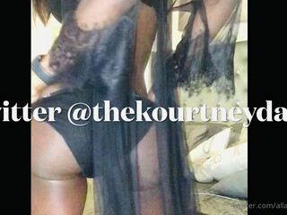 Kourtney Dash aka kourtneydash  dark haired passion shows underwear