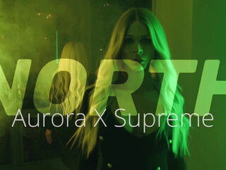 Aurora North thick slut caresses  tits