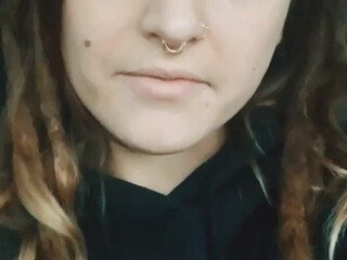 pizzapussypie skinny in stockings pulls pussy