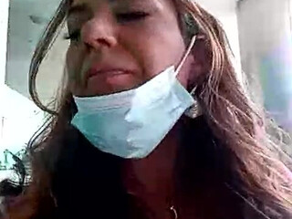 chicksicilian redhead beauty is played with a vibrator on a chair