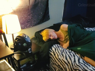 celestinabloomsfree Spicy shlendra is dug by a phallus