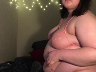 chubbychiquita Lustful babe fucks both holes