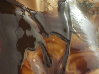 honey gold Busty prostitute fucks pussy with phallus