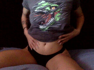 geneva ayala Luxurious lady gently masturbates pussy