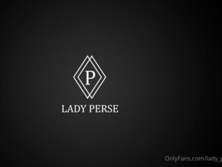 Lady Perse (@lady Cute blonde is saturated with revelations with dildo