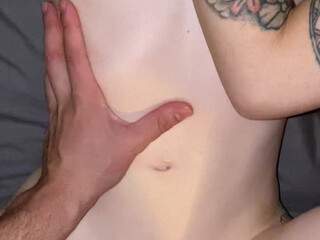 gothjockof onlyfans bitch with big tits rides vagina toy