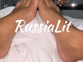 Russialit  onlyfans slut cums off