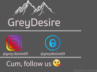 Grey Desire (@greydesire) onlyfans 7 December 2021