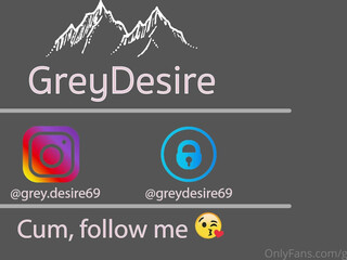 Grey Desire (@greydesire) onlyfans Busty chick takes off her panties
