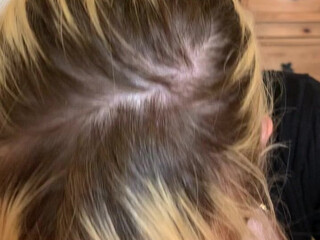 BoltOnWife (@boltonwife) onlyfans Luxurious lady gently masturbates pussy