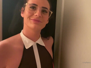 Bailey Archer (@bbarcher Cutie drove long pussy into cunt