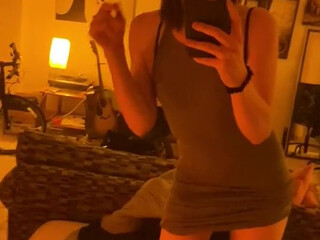 Ava Shade (@avashade) onlyfans playing with her ass