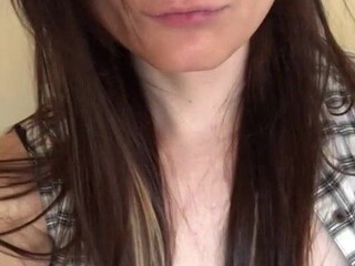 Ava Shade (@avashade) onlyfans Slutty female gently pulls pussy