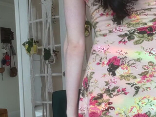 Aella Girl onlyfans Insatiable blonde stretches her pussy