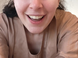 Aella Girl onlyfans Naughty prostitute caresses beautiful tits