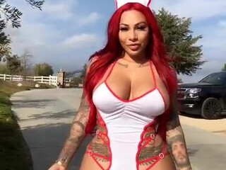 brittanya razavi Teen beauty caresses shaved cunt