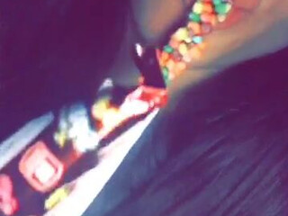 Natalie Monroe Beautiful maid fushes dildo in both holes