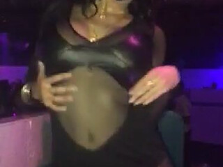 LunaStar Spicy bitch exposes her charms