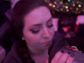 dovey Graceful female seduces with juicy tits