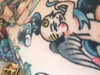 Maud Suicide Feminine female with big boobs enjoys sex toy